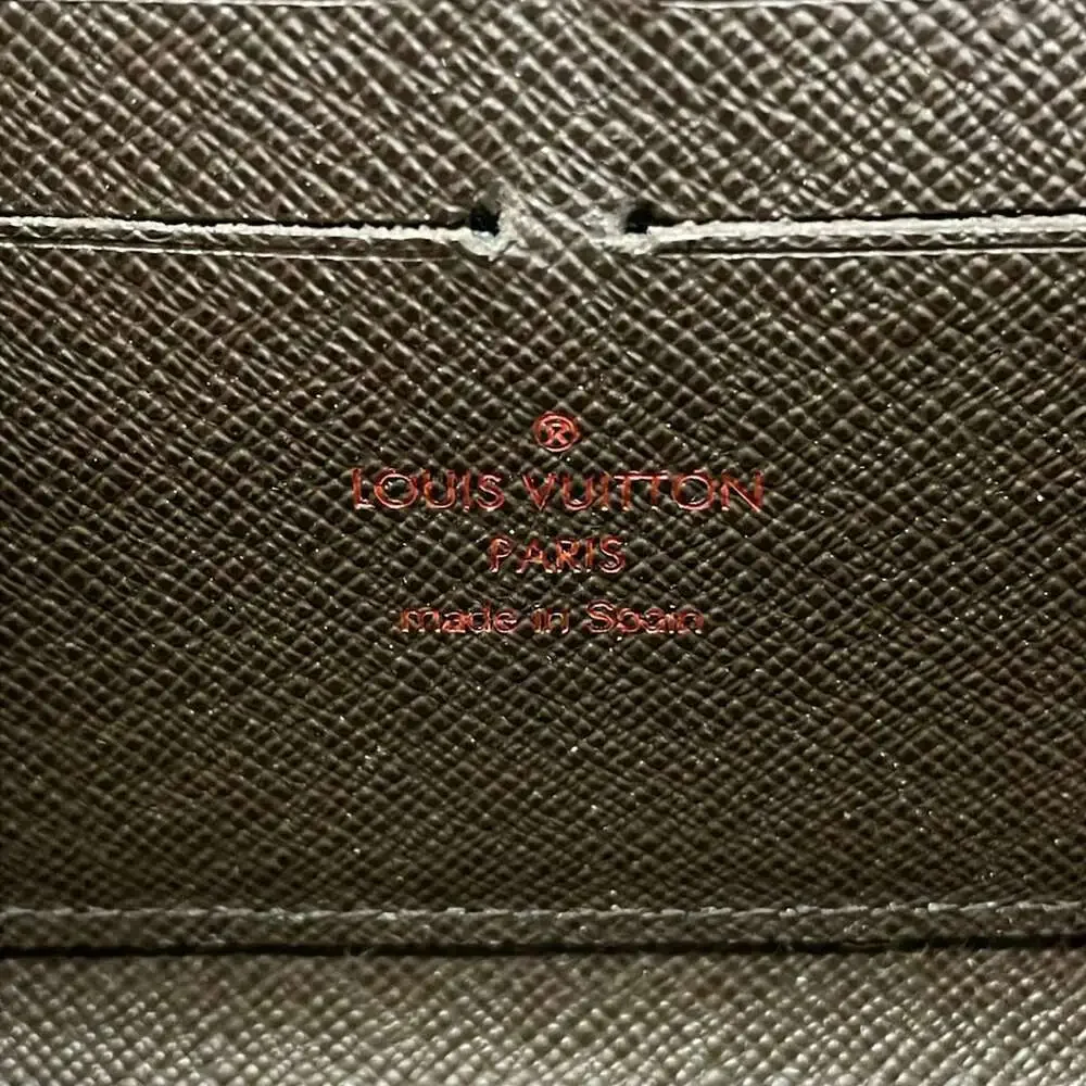 Louis Vuitton Zippy Wallet Damier Long Wallet N60015